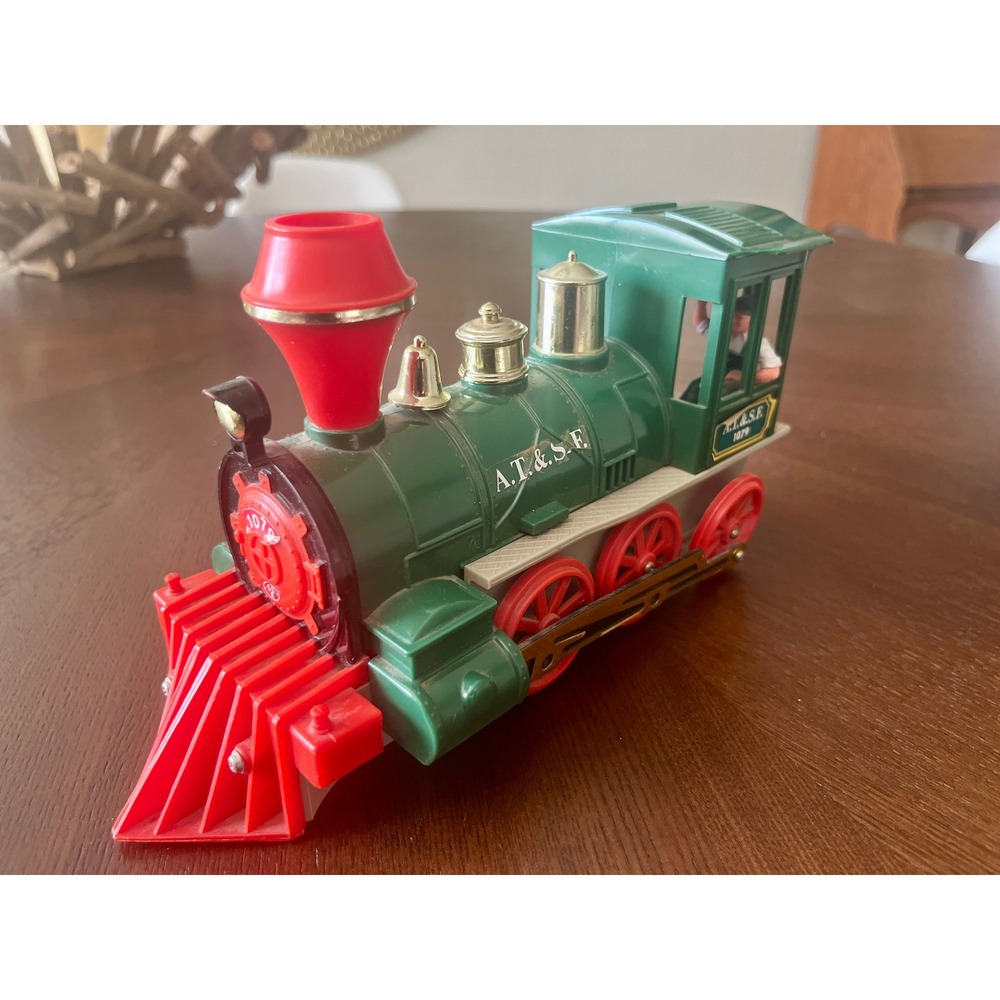 New Bright Big Rig Loco Toy Unisex OS Green Good 1977 AT&SF 1079 Bump N Go